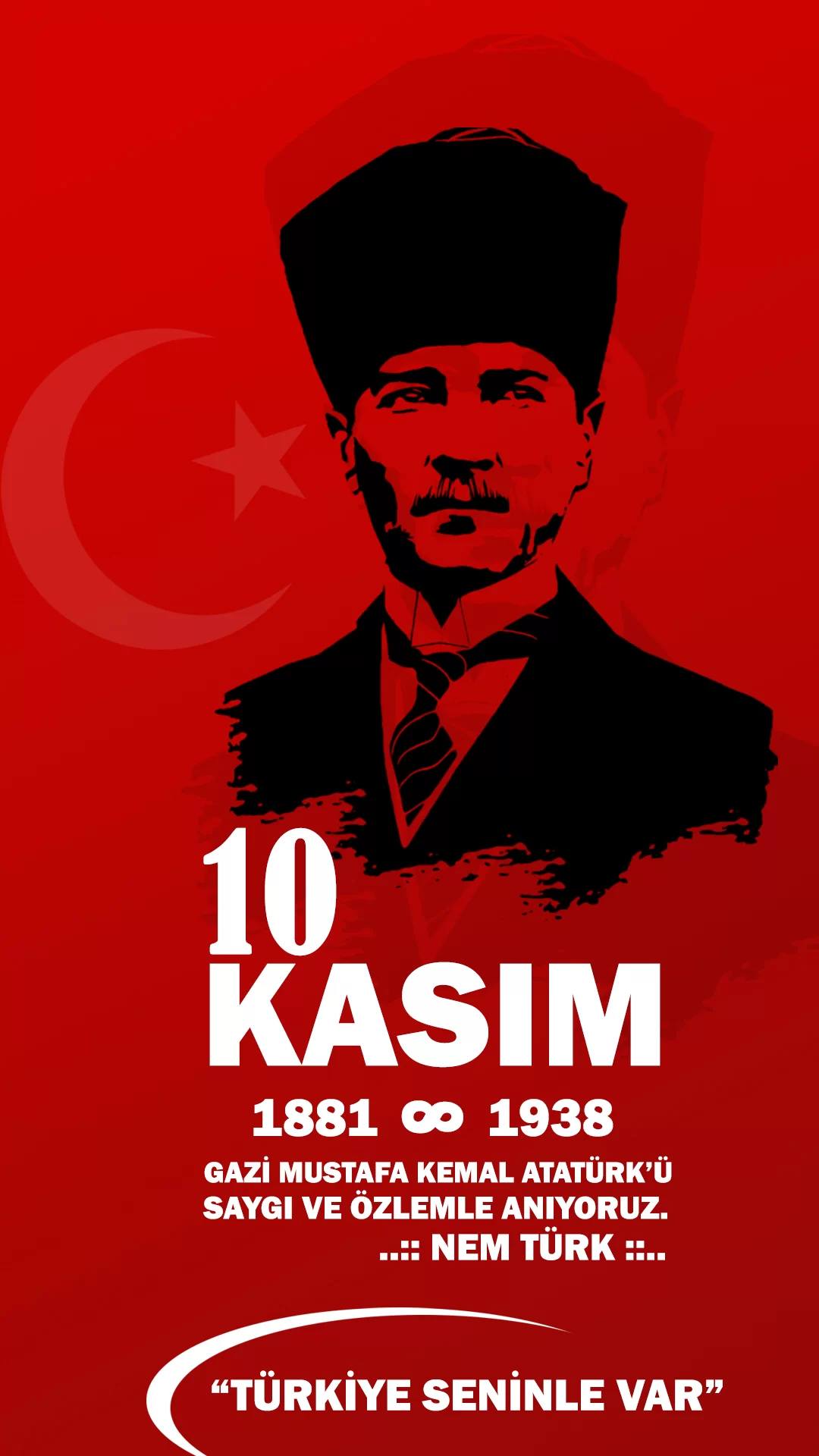 10 Kasım Atatürk'ü Anma